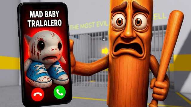 Kids Video: tralalero tralala shark and Tung Tung Tung Sahur img